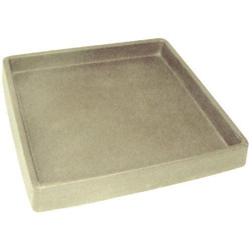 Prato Quadrado Mármore 38cm - Japi